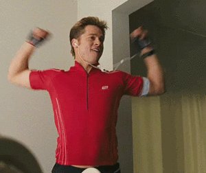 Brad Pitt Dançando GIF