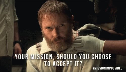 Your Mission Should You Choose To Accept It GIF