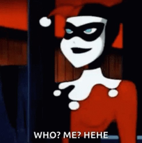 Harley Quinn Smile GIF