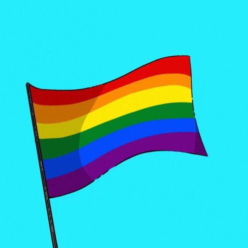 Gay Pride Flag Non Binary GIF