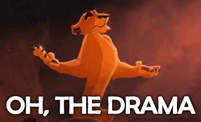 Drama Lion King GIF