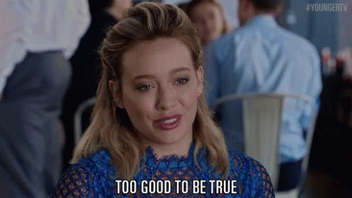 Too Good To Be True GIF