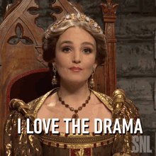 I Love The Drama Saturday Night Live GIF