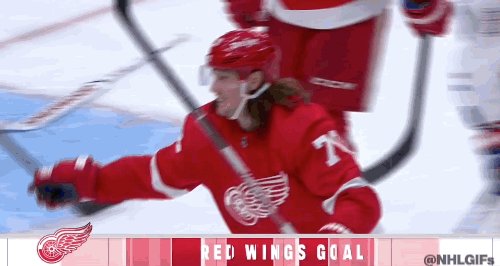 Detroit Red Wings Elmer Soderblom GIF - Detroit Red Wings Elmer