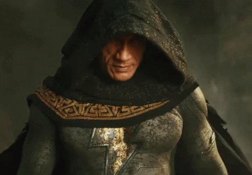 Black Adam Dwayne Johnson GIF