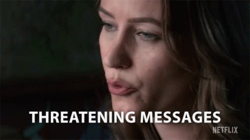 Threatening Messages Ayleen Charlotte GIF