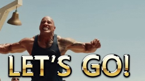 Lets Go The Rock GIF