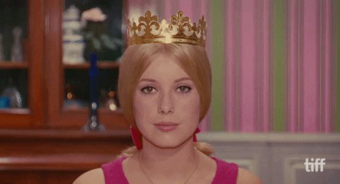 A happy birthday to Catherine Deneuve, true cinema royalty if ever there was such a thing. Long may she reign. 