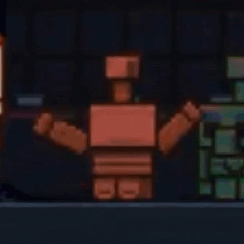 Copper Golem Minecraft GIF