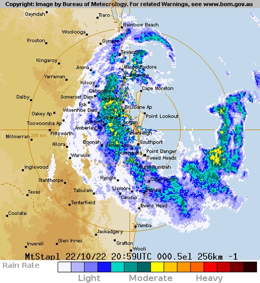 Bureau of Meteorology, Queensland on Twitter "Heavy rainfall has