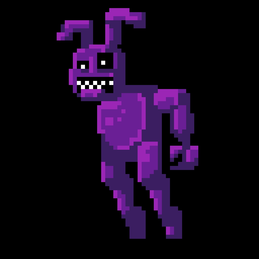 F Naf Pixel Bonnie Mini Game