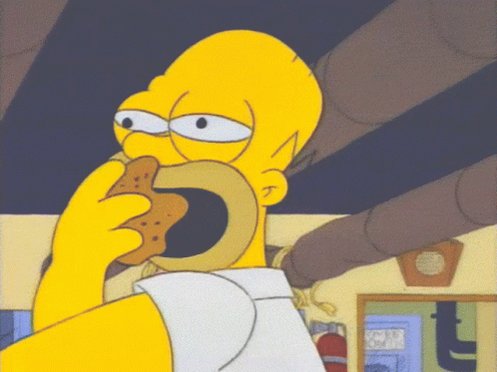 Homer Stuffing GIF