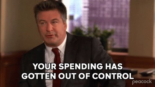 Your Spending Has Gotten Out Of Control Jack Donaghy GIF
