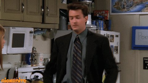 chandler bing happy dance G...