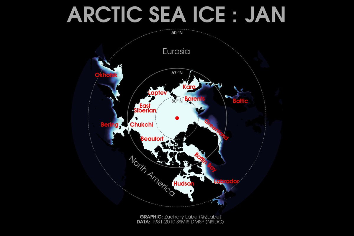 Monthly animation of Arctic...