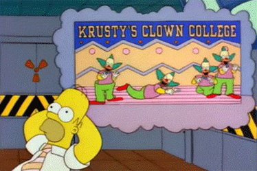Gif from The Simpsons of Ho...