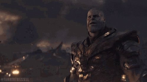 Thanos I Dont Even GIF