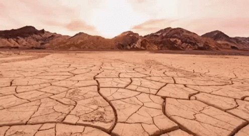 Death Valley Cracked Earth GIF
