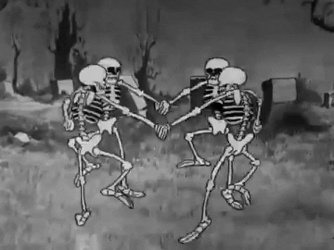 Skeleton Dance Halloween GI...