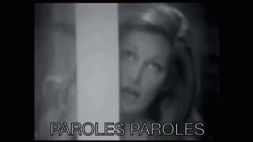 Dalida Words GIF