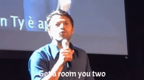 Supernatural Mishacollins GIF