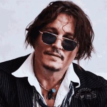 Johnny Depp Glasses GIF