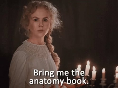 Bring Me The Anatomy Book. GIF