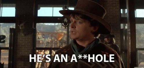 Hes A Jerk He Sucks GIF