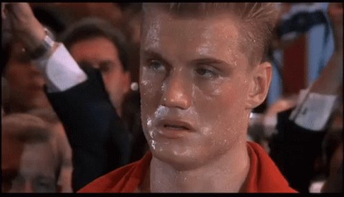 Happy birthday to Swedish son Dolph Lundgren!

Here he is sweaty in Rocky IV to celebrate 