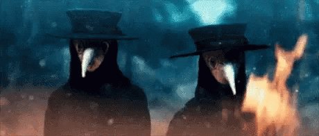 Plague Doctor Fire GIF