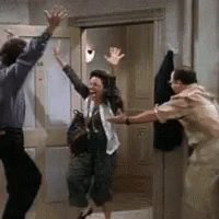 Excited Seinfeld GIF