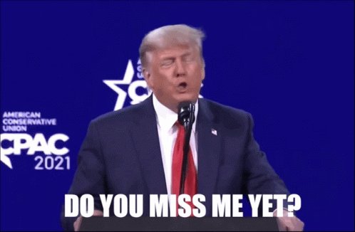 Trump Doyoumissmeyet GIF