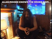 Happy birthday to Alan Moore, genius writer and spouter of preposterous drug addled drivel! Keep on Keepin\ on! 