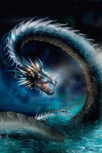 Dragon Dragon And Water GIF