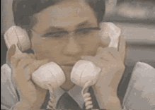 Stock Trader Telephone Trader GIF