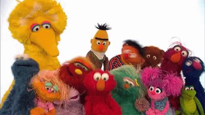 Sesame Street Happy GIF