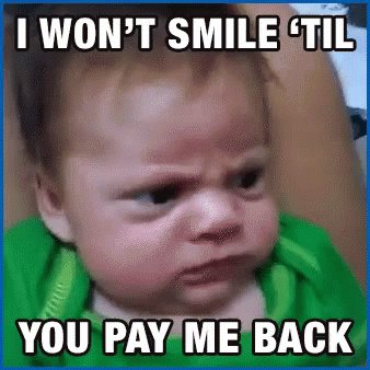 Grumpy Baby Meme GIF