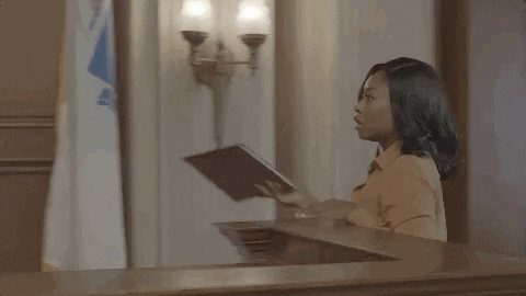 Judge Court GIF by BET Plus