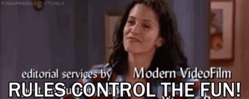 Control Monica Geller GIF