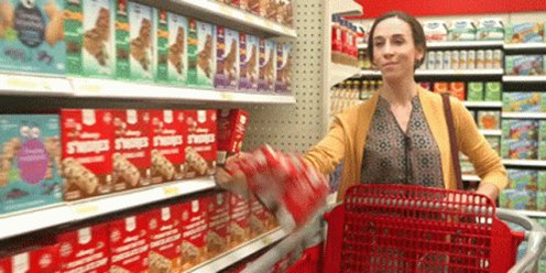 Shopaholic Supermarket GIF