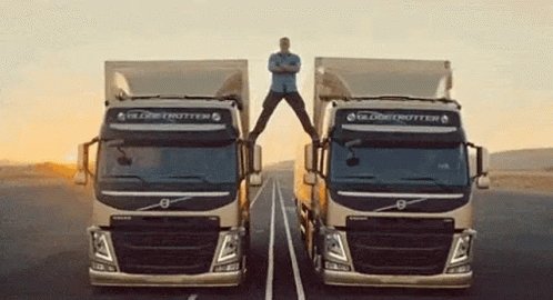 Jean Claude Van Damme Split GIF