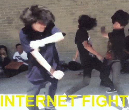 Internet Fight Punch GIF