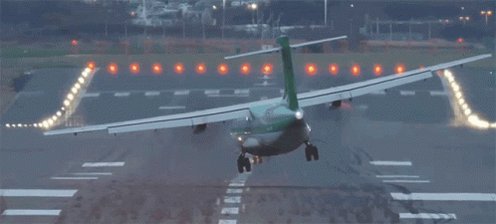 Crosswind Landing GIF