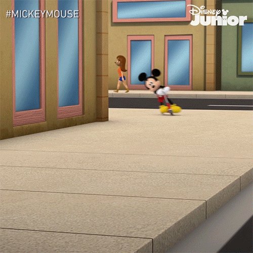 Rushing Mickey Mouse GIF by...