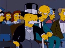 The Simpsons Monopoly Man GIF