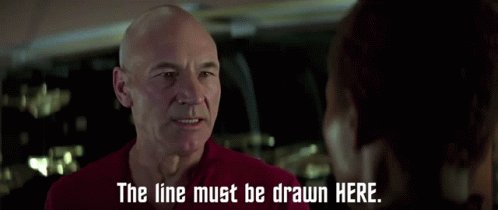 Captain Picard The Line Mus...