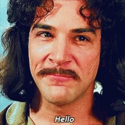 \"Hello. My name is Mandy Patinkin. Today is my birthday. Happy Birthday to me.\"  