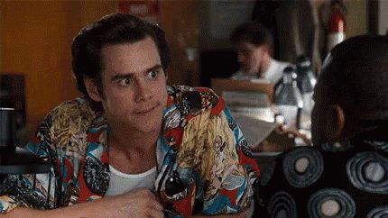 Gif de Jim Carrey disant : ...