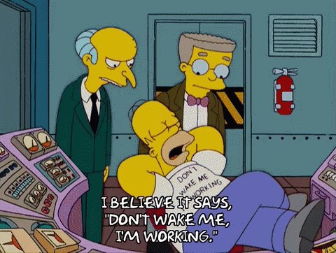 Simpsons Nap GIF