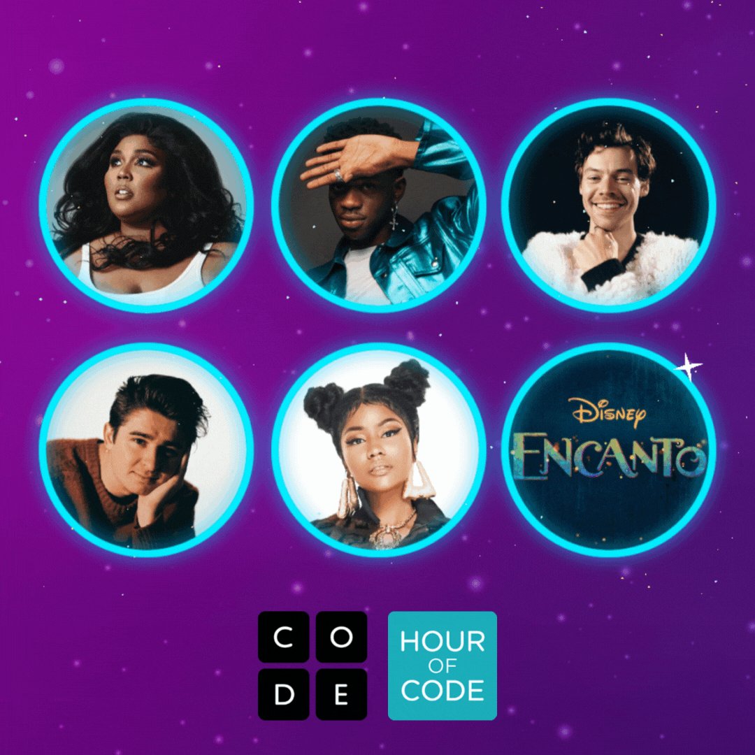 Code on twitter now on codeorg dance party for hourofcode 2022